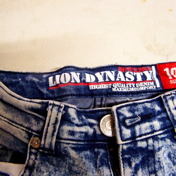 Lion Dynasty Other - Lion Dynasty Highest Quality Denim Maximum Comfort Boys Shorts Size 10 Slim